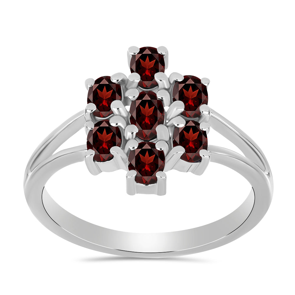 Silberring mit Barton Granat