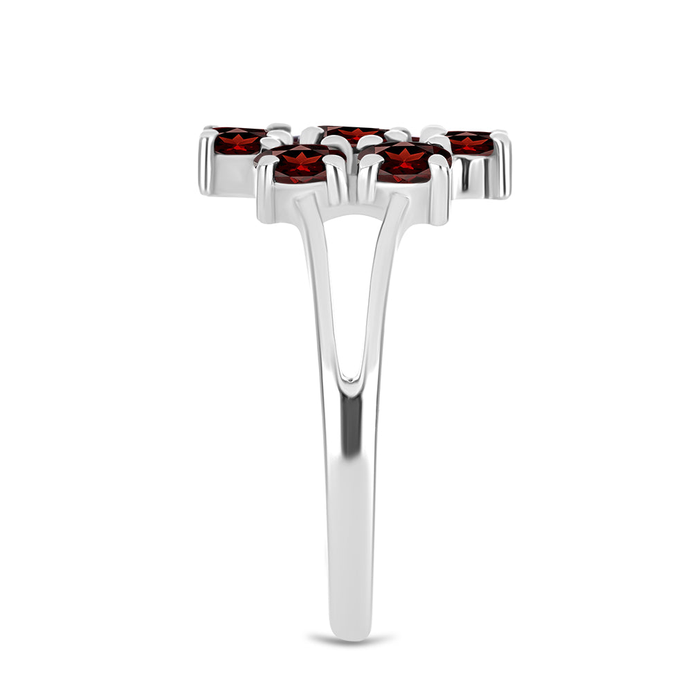 Silberring mit Barton Granat