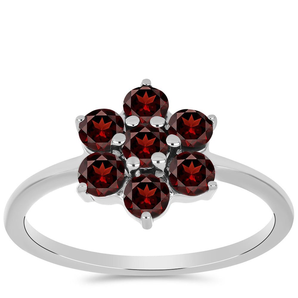 Silberring mit Barton Granat