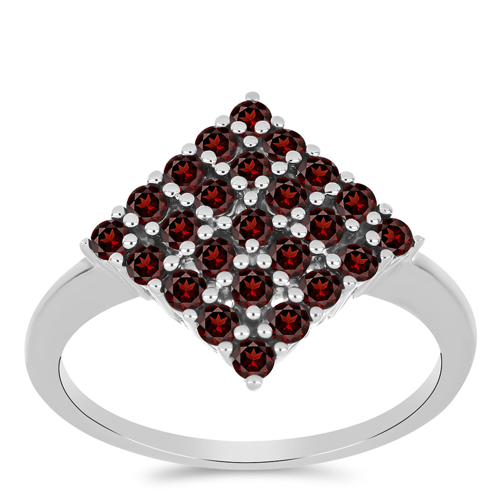 Silberring mit Barton Granat