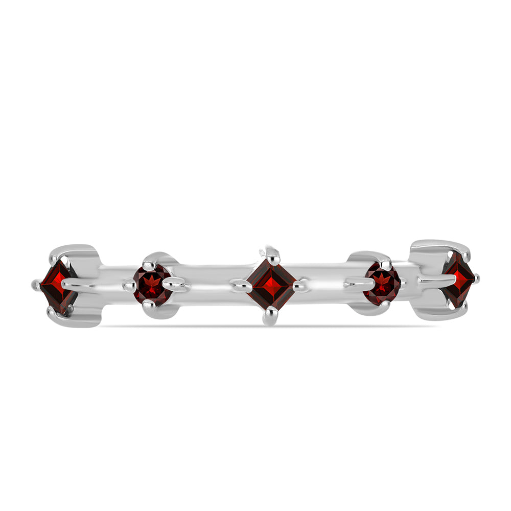 Silberring mit Barton Granat