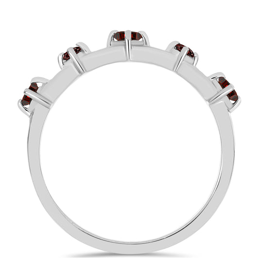 Silberring mit Barton Granat