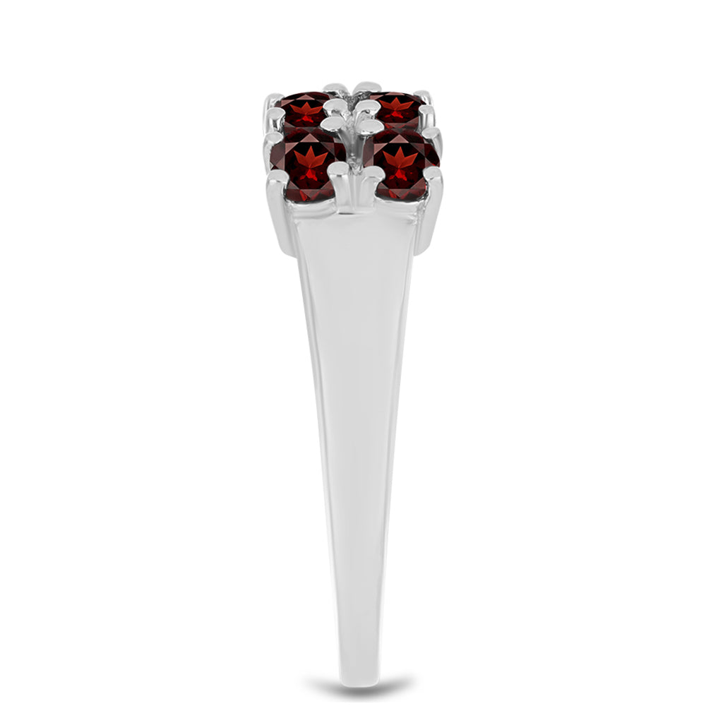 Silberring mit Barton Granat