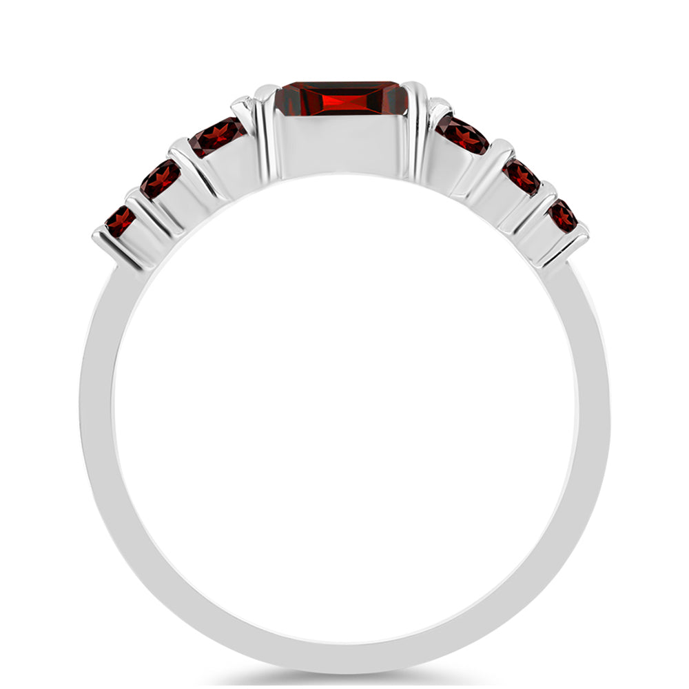 Silberring mit Barton Granat