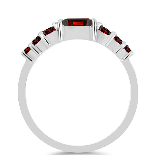 Silberring mit Barton Granat