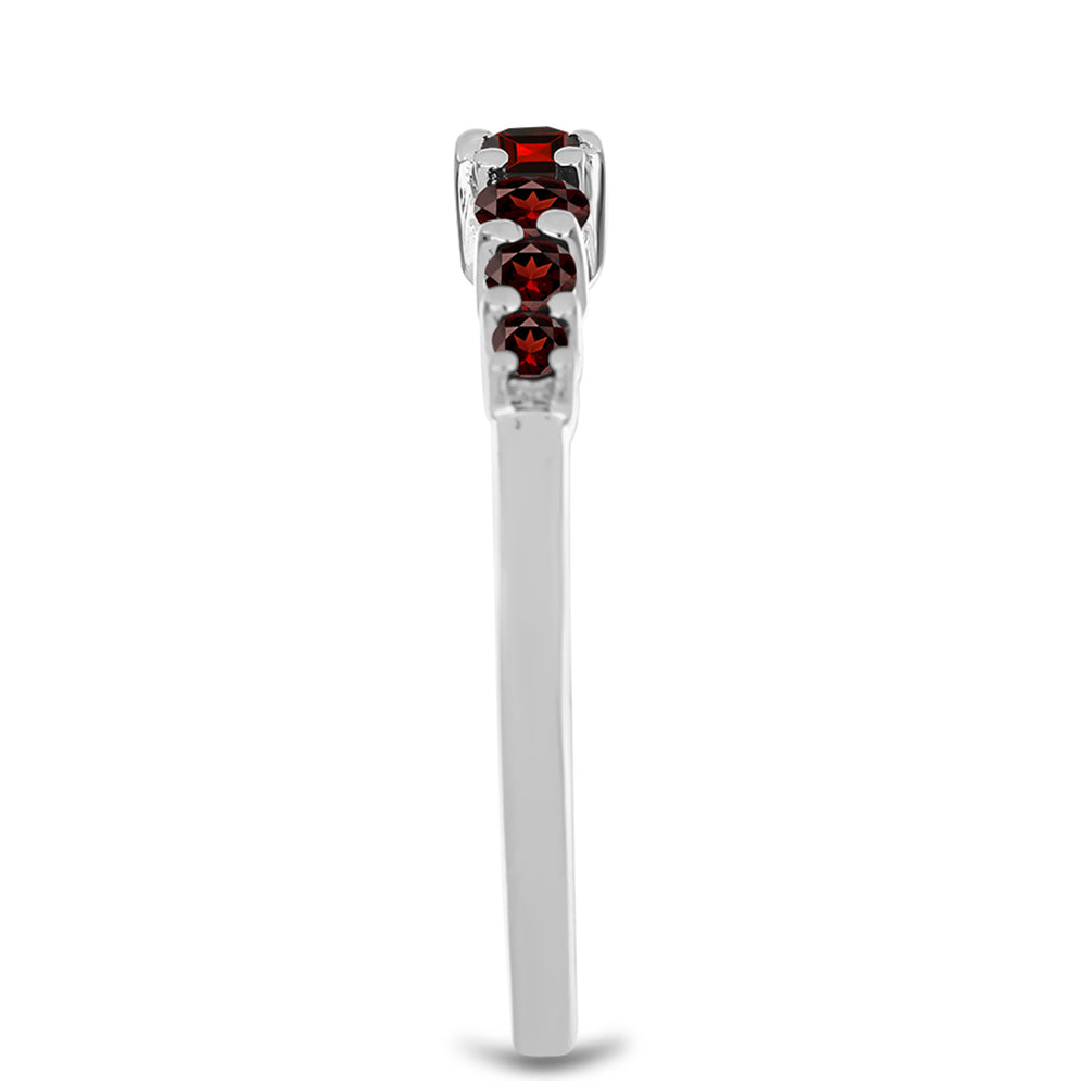 Silberring mit Barton Granat