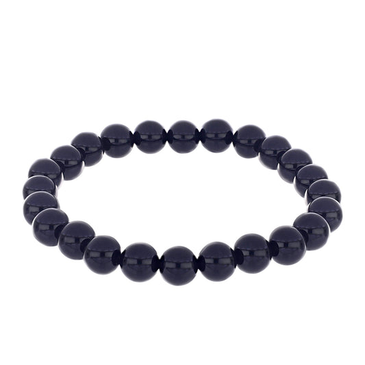 Nugget Armband mit Obsidian