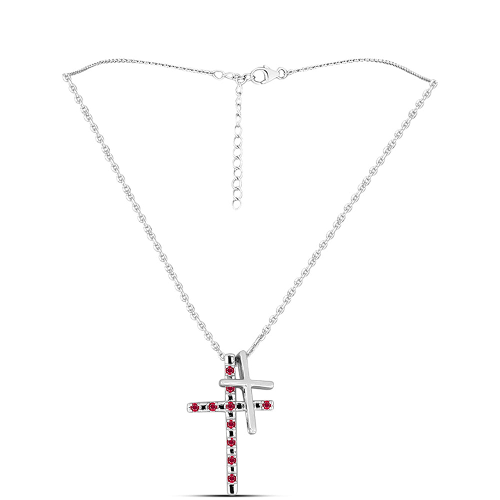 schmuckgarnitur aus Silber mit Rubin aus Madagaskar