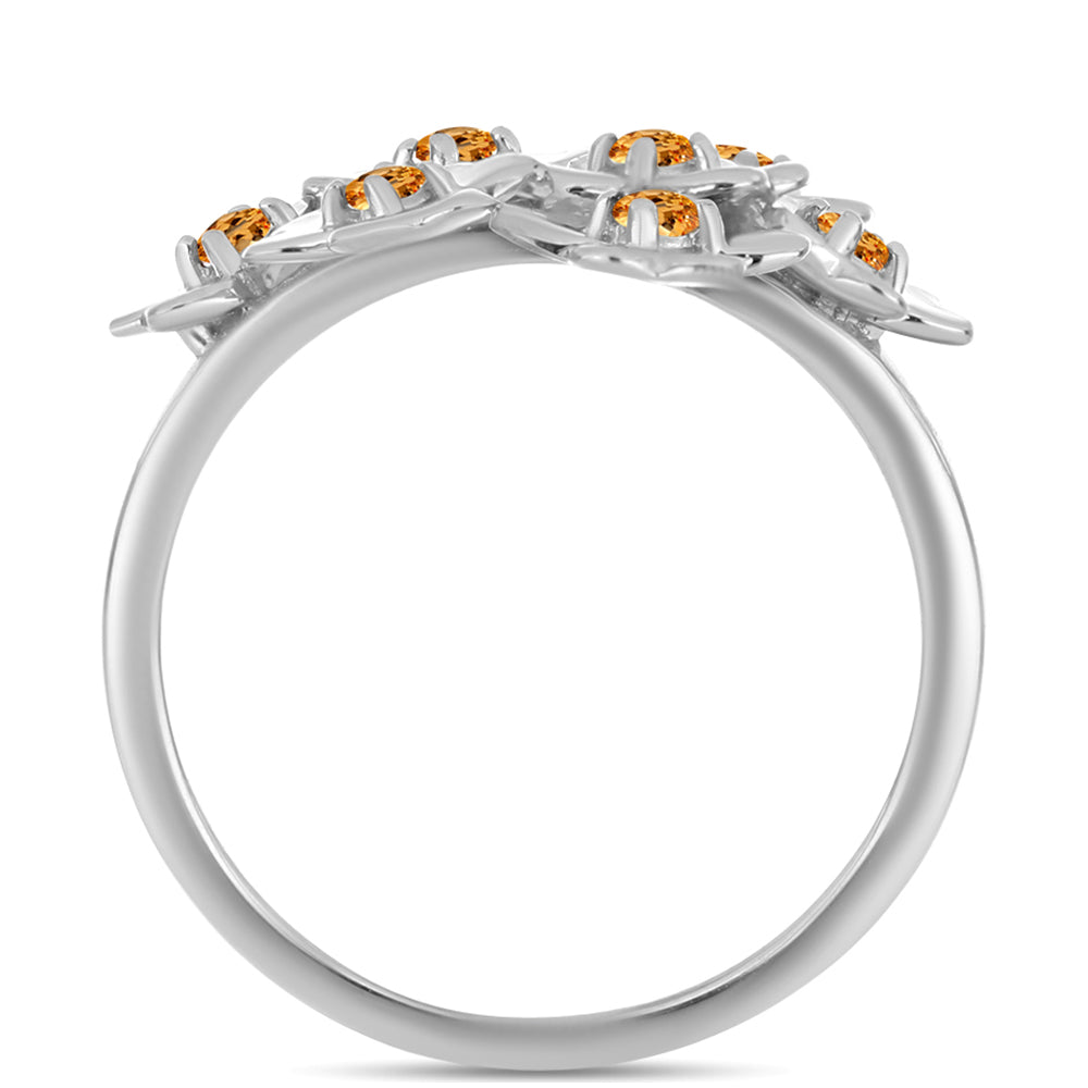 Silberring mit Kaiserlichem Gelben Topas 2