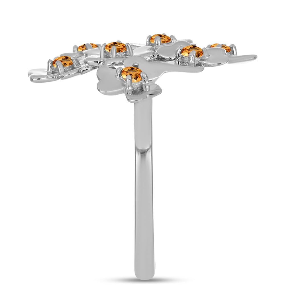 Silberring mit Kaiserlichem Gelben Topas 4