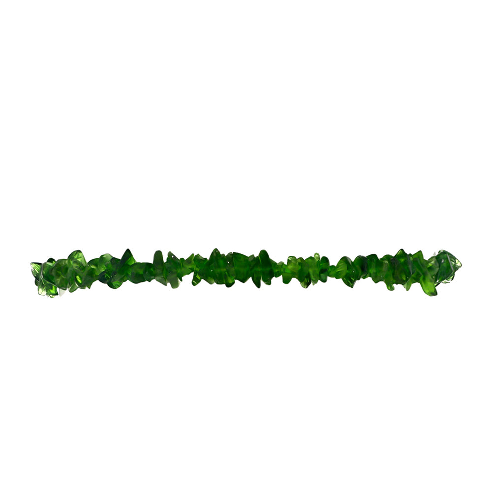 Silberarmband mit Chromdiopsid