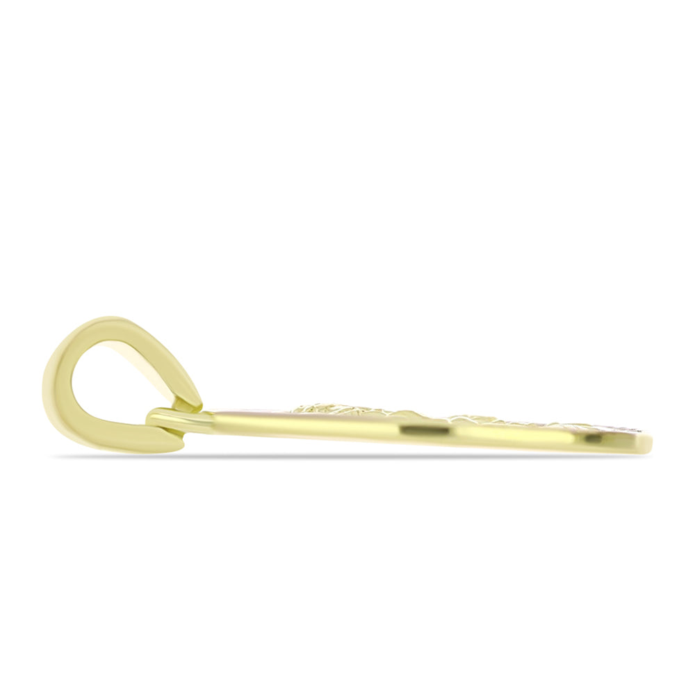 Goldplattierter Silberanhänger