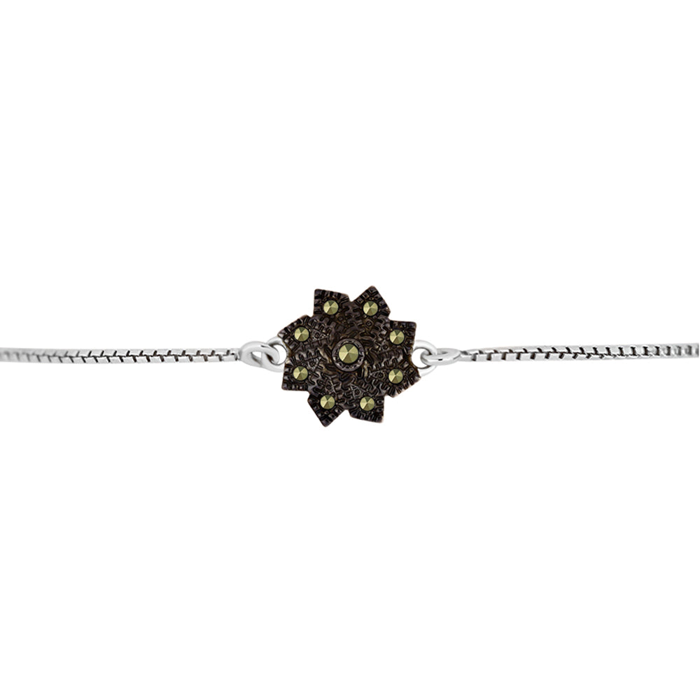 Silberarmband mit österreichischem Markasit