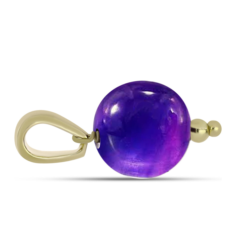 schmuckgarnitur aus Goldplattierte Silber mit marokkanischem Amethyst