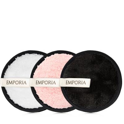 Waschbare Abschmink- und Gesichtsreinigungspads aus Textil mit Stirnband und Tasche als Geschenk