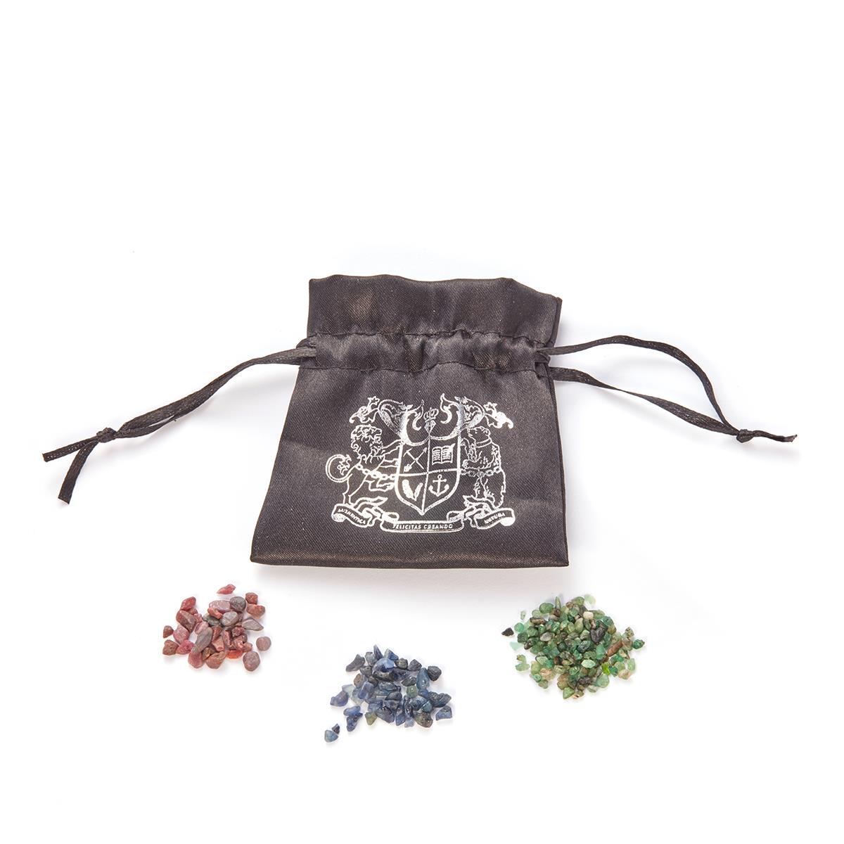 Smaragd, blauer Saphir und Ratnapuri Rubin Edelsteine 30,00 kt