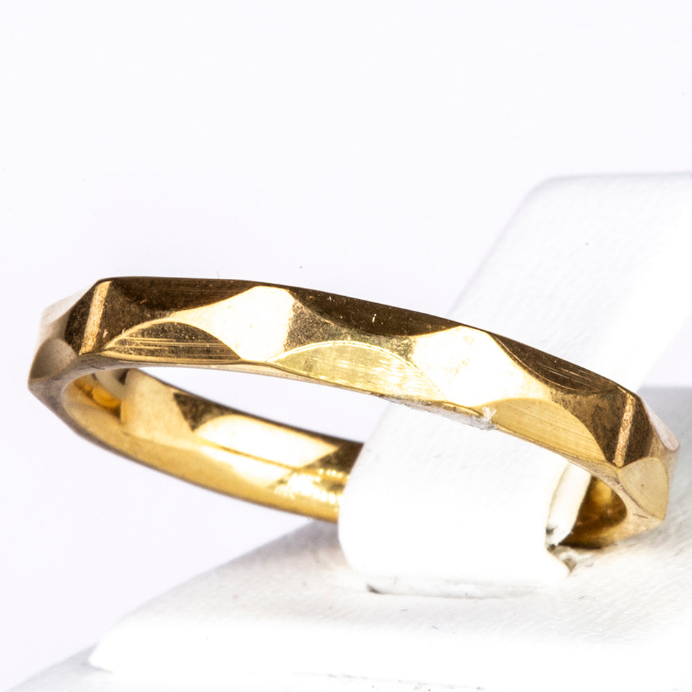 Schmuckgarnitur aus aus goldplattierter Legierung