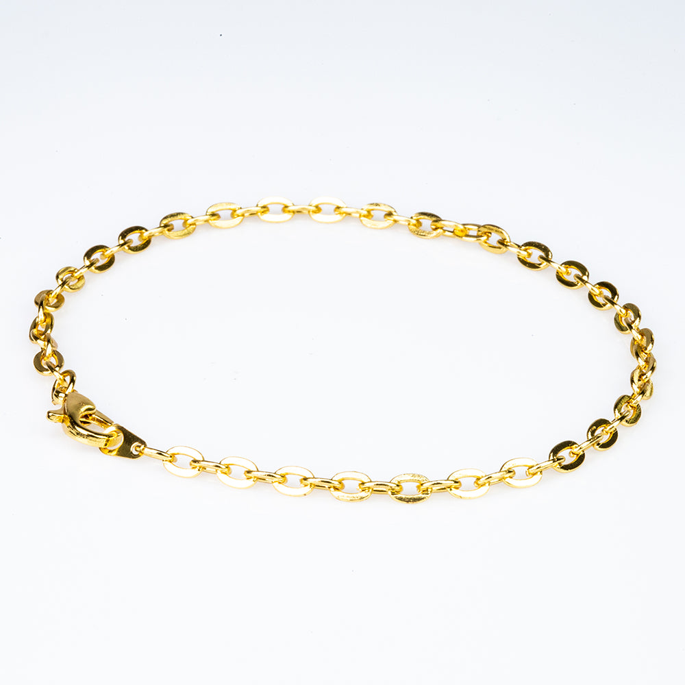 Schmuckgarnitur aus aus goldplattierter Legierung