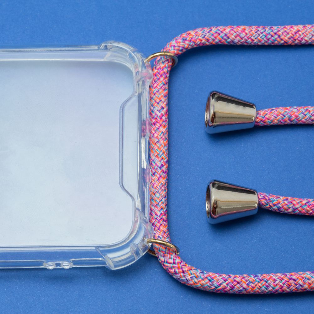 HMH transparente Handyhülle mit mehreren Ketten für iPhone Handys