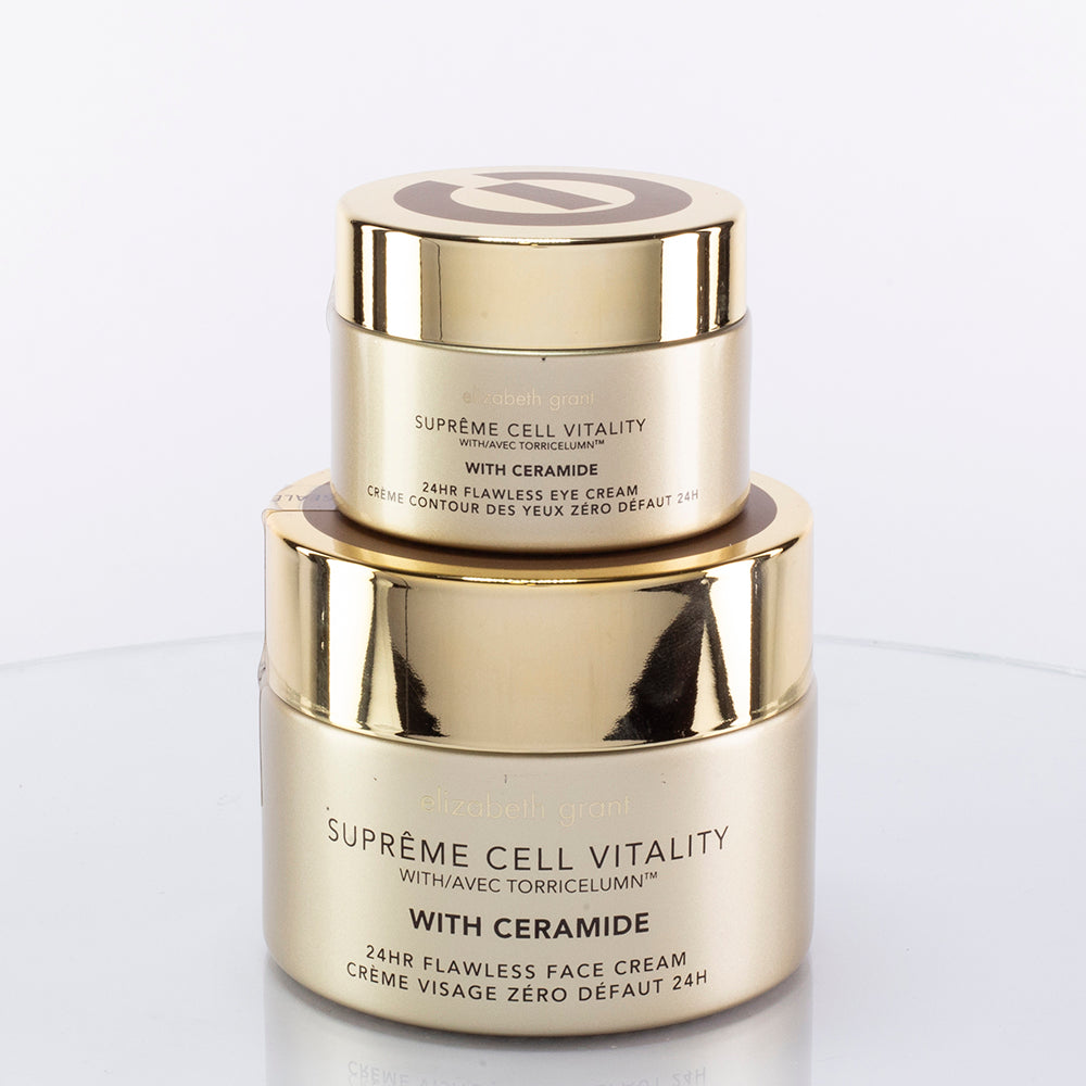 Elizabeth Grant "Supreme Cell Vitality" 24-Stunden Gesichts- und Augenkonturcreme mit Ceramide™