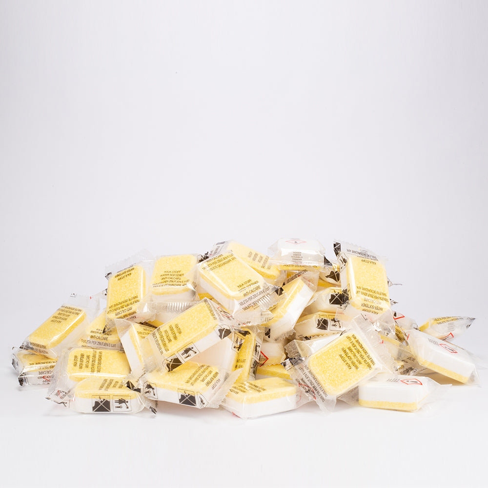 Pflegetabs für Geschirrspüler und Waschmaschine mit aktiven Wirkstoffen (60 Stück)