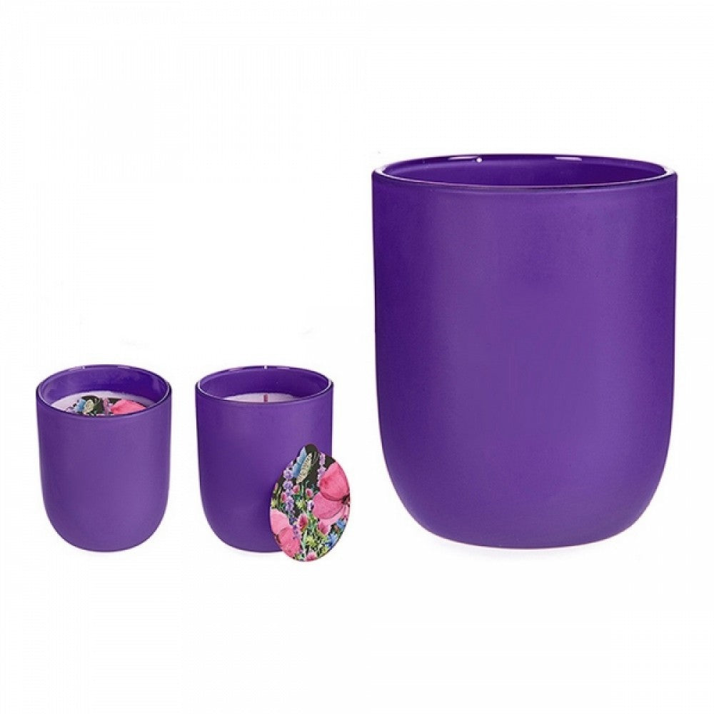 Scented Candle Lavendar Purple
