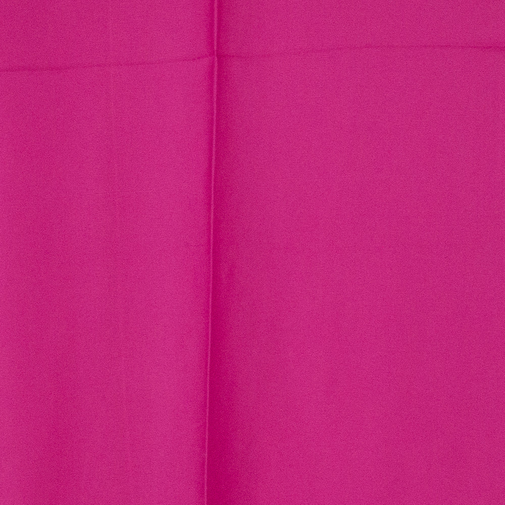 100% Seidenschal, 90 cm x 180 cm, einfach fuchsiafarbig