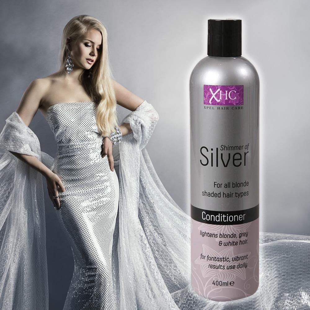 Aufhellender Haarconditioner, der Ihren Haaren silbernen Glanz schenkt - 400 ml