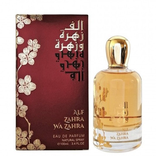 100 ml Eau de Parfum Alf Zahra Wa Zahra Würziger und moschusartiger Sandelholzduft für Frauen