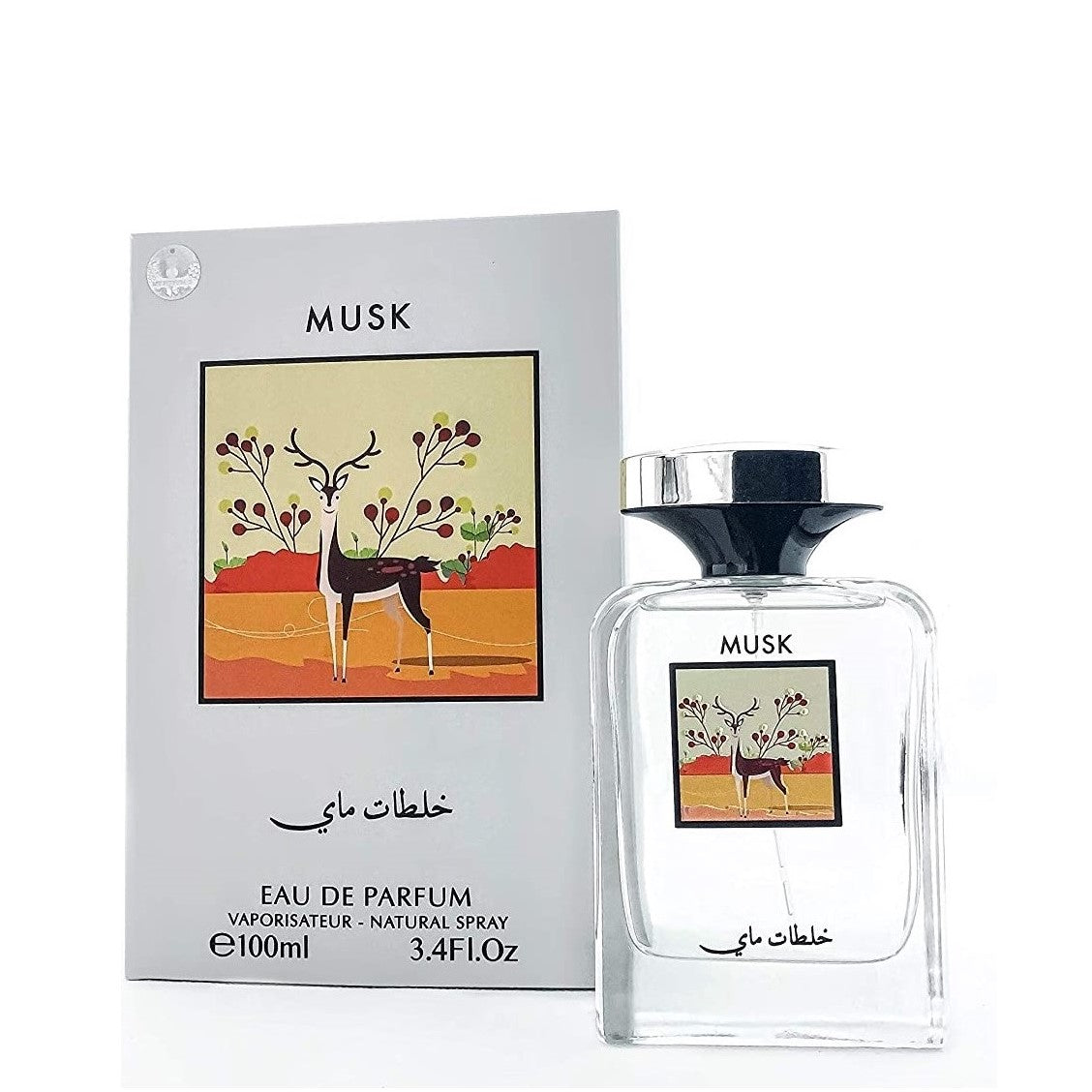 100 ml Eau de Perfume Musk Spicy Woody Fragrance for Men and Women