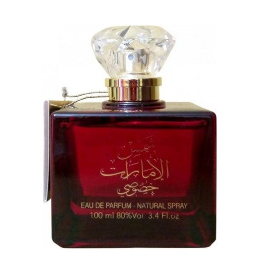 100 ml Eau de Parfum Shams Emarat Khususi floraler Vanilleduft für Frauen