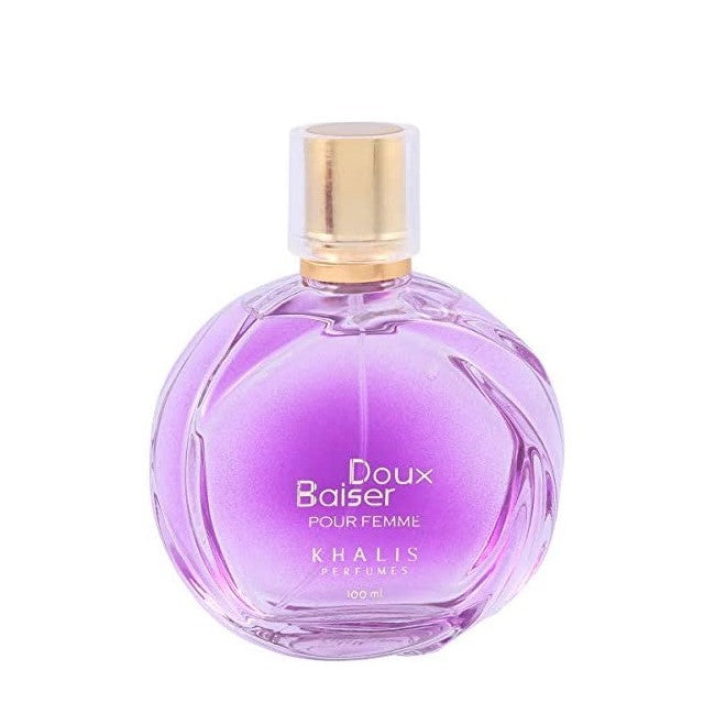 100 ml Eau de Parfum Doux Baiser Würziger Vanilleduft und fruchtiger Duft für Frauen und Männer