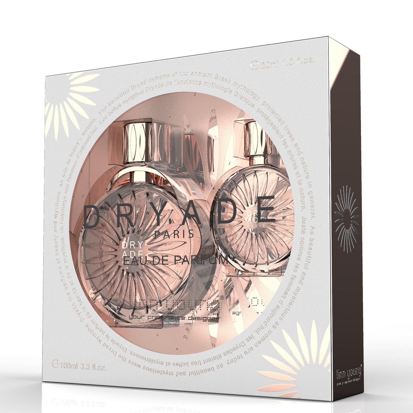 100 ml + 30 ml Eau de Parfum "DRYADE PARIS" Orientalischer holziger Duft für Frauen