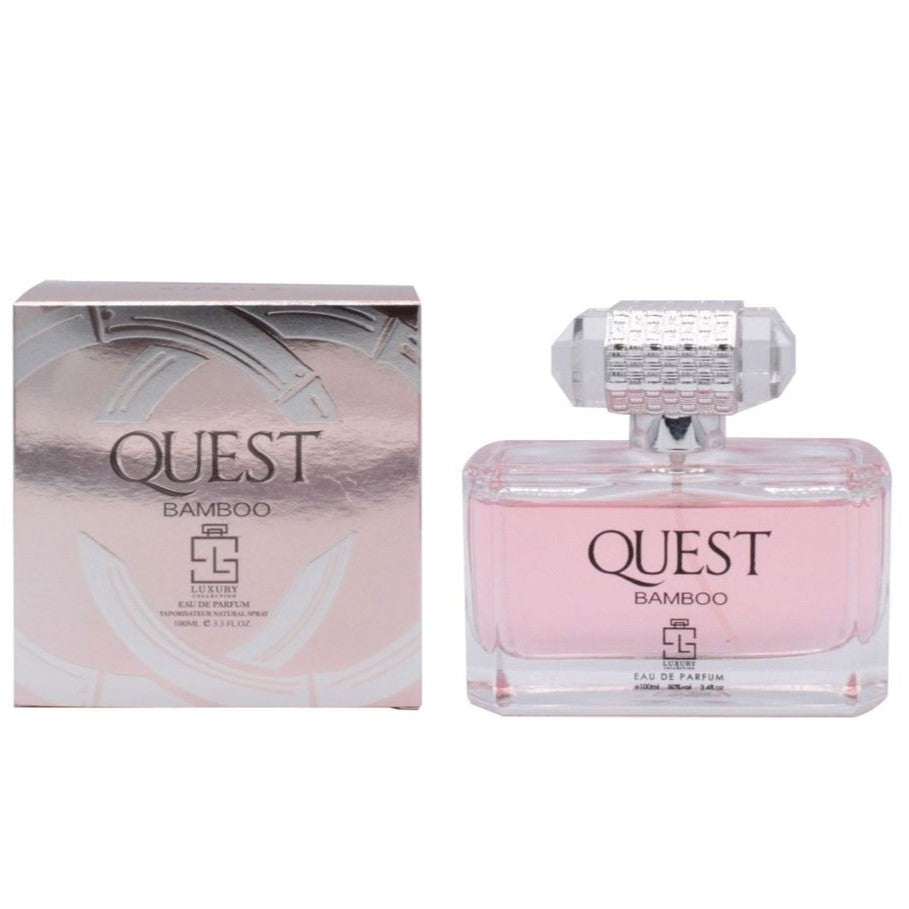 100 ml Eau de Parfum QUEST BAMBOO Floraler holziger Duft für Frauen
