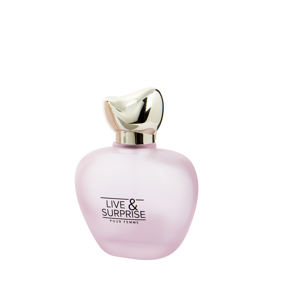 100 ml Eau de Parfum "Live & Surprise" Floraler holziger Duft für Frauen