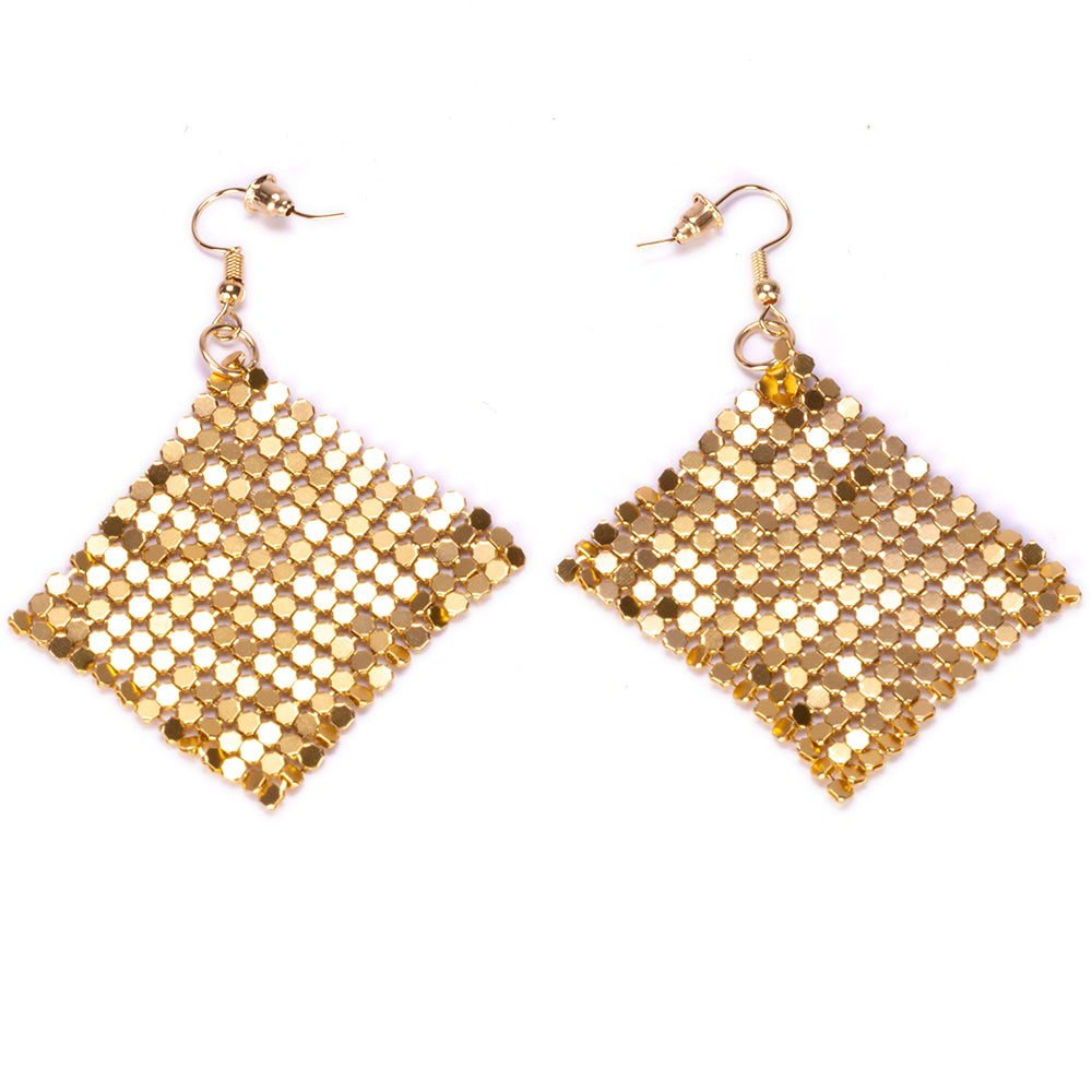 Schmuckgarnitur aus aus goldplattierter Legierung mit Champagner Emporia® Kristall