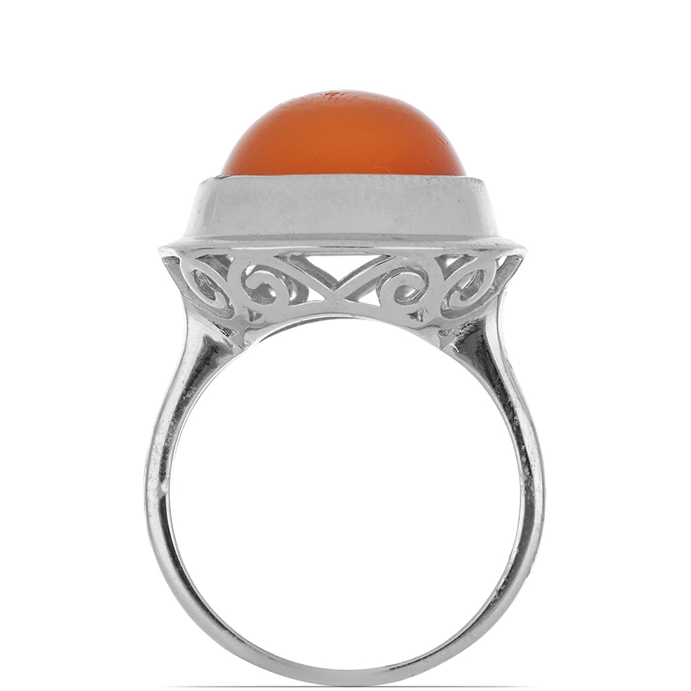 Silberring mit Karneol