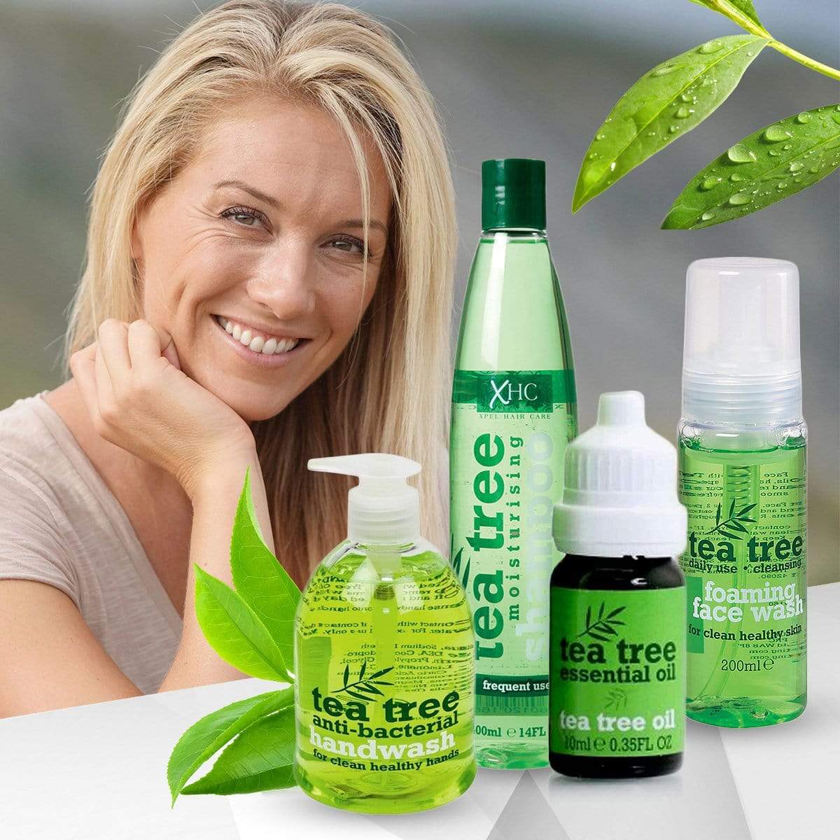 Shampoo mit Teebaumöl - 400 ml