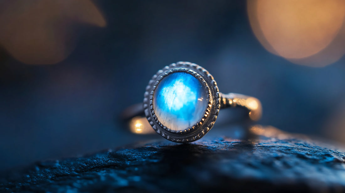 Aquamarin trifft Mondstein - Perfekte Harmonie in Silber- und Goldschmuck