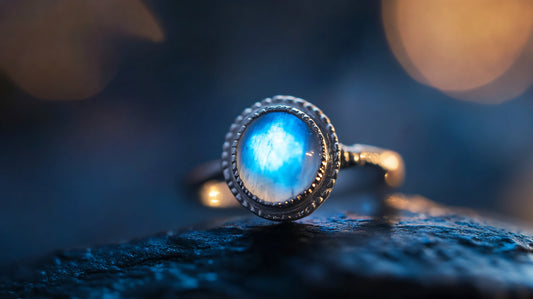 Aquamarin trifft Mondstein - Perfekte Harmonie in Silber- und Goldschmuck