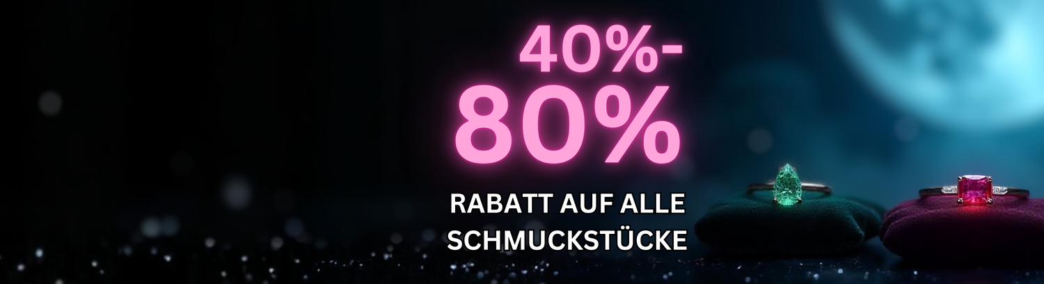 Schmuckstücke mit Edelsteinen
