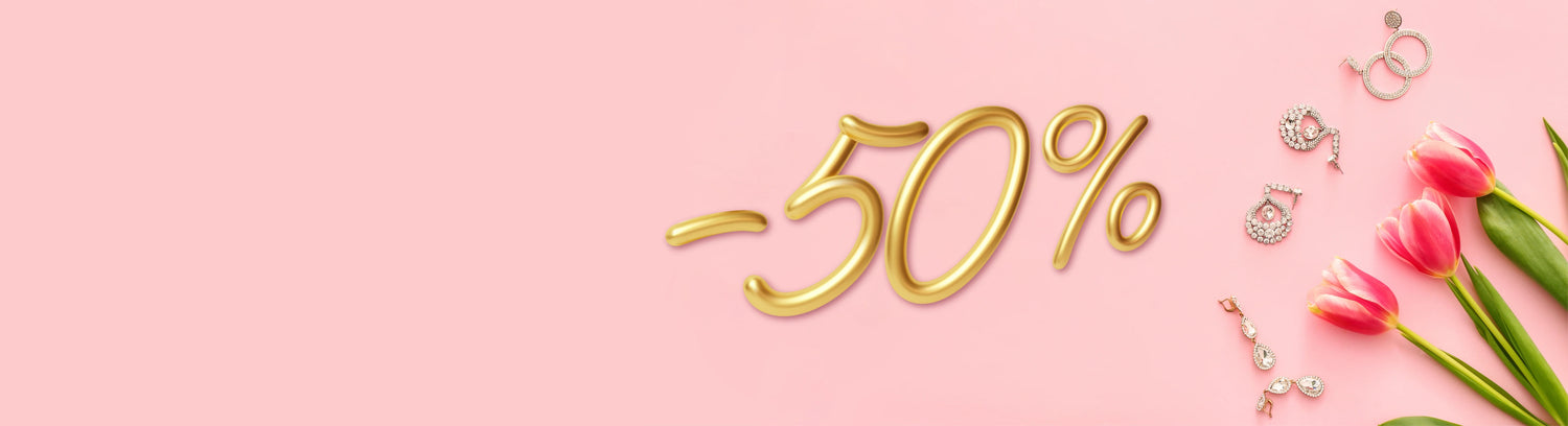 50% Rabatt zum Frauentag💐