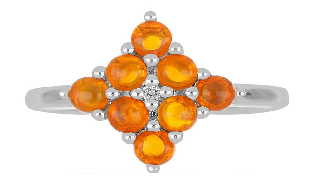 ORANGEFARBENER OPAL