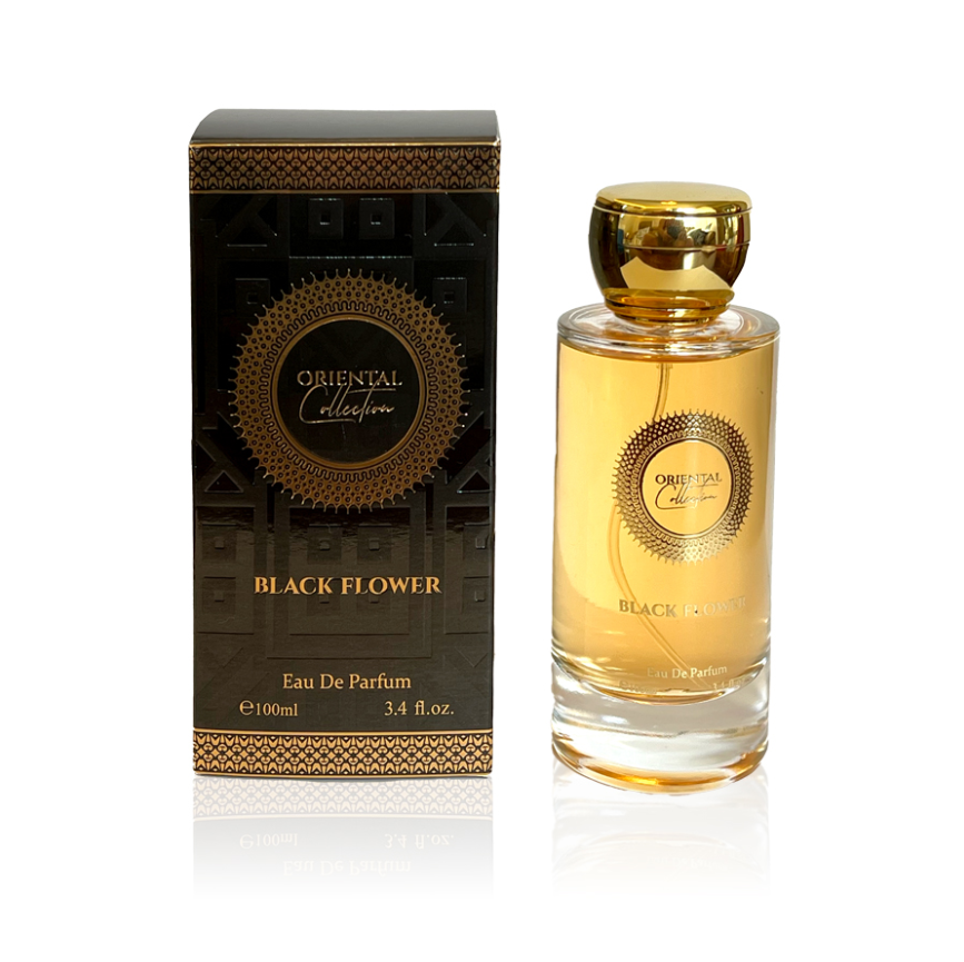 100 ml EDP BLACK FLOWER sinnlich süßer, aufregender Unisex-Duft 1 