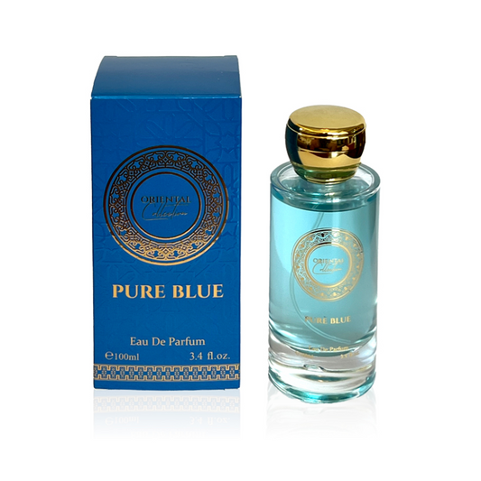 100 ml EDP PURE BLUE fruchtiger, zitrusartiger, orientalischer, aufregender Unisex-Duft