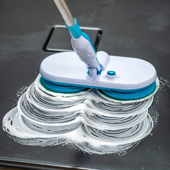 Hurricane Floating Mop – batteriebetriebener Rotationsmopp