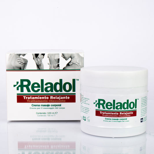 RELADOL, Körpermassagecreme mit Menthol-Aroma zur Linderung von Gelenkschmerzen, 100 ml