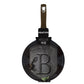 Berlinger Haus Metallic Line Shiny Black Edition Pfannkuchenpfanne, 28 cm, Schutzhülle gratis