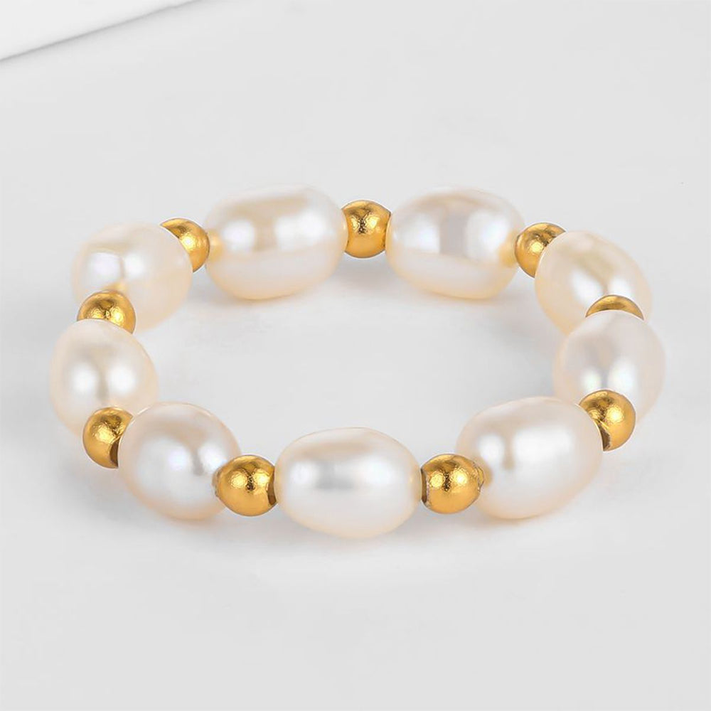 Ring aus goldplattierterr Legierung 1 