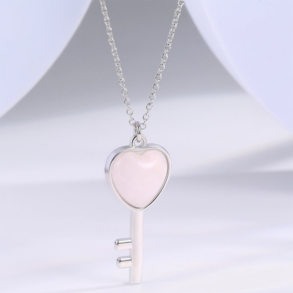 Halskette aus goldplattierter Legierung mit weißem Emporia® Kristall